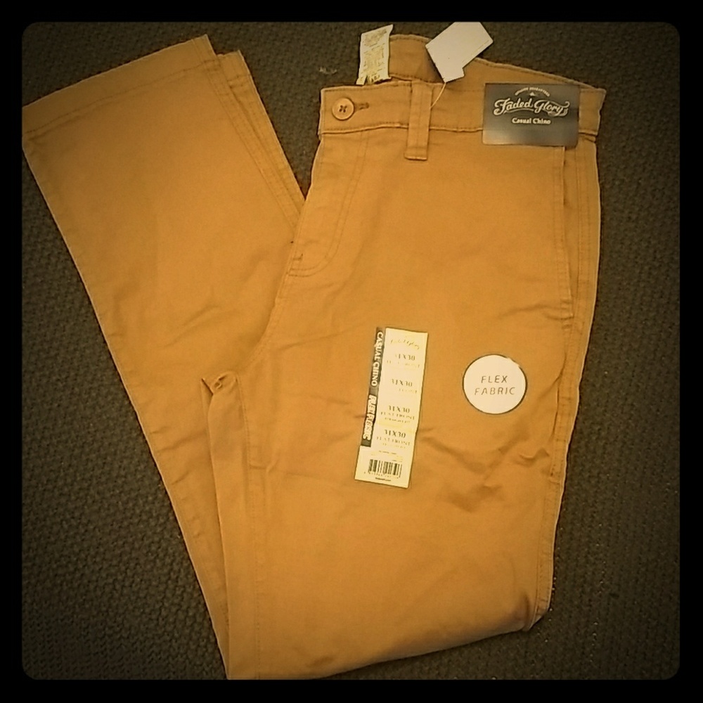 Faded glory khakis